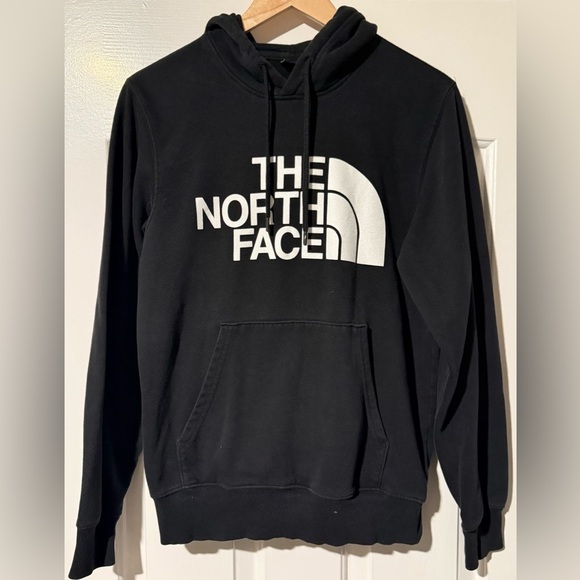 The North Face Half Dome Hoodie Mens Small Black Pullover Sweatshirt - Picture 1 of 12